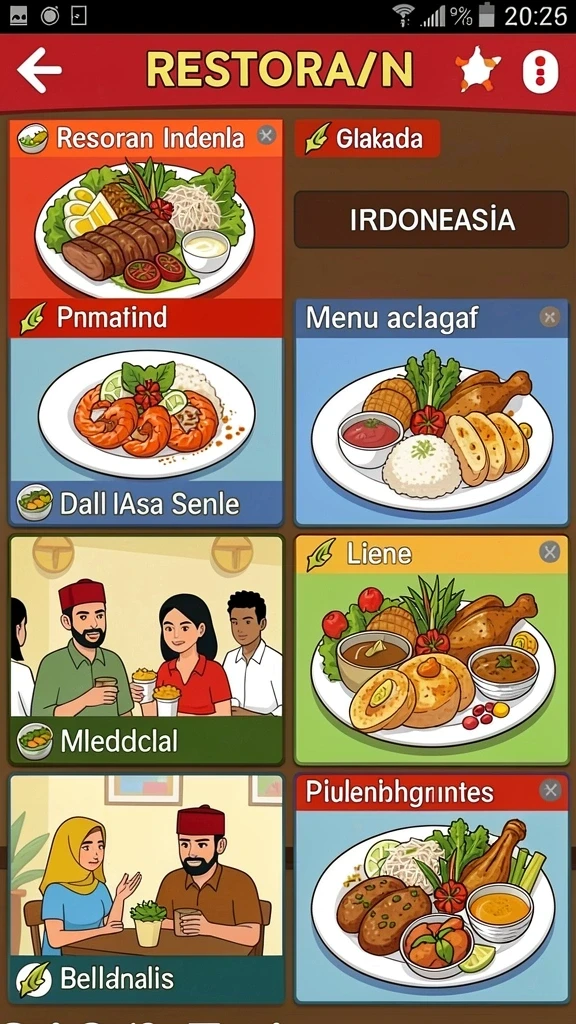 Cuplikan layar menu unduhan mega111 untuk perangkat Android
